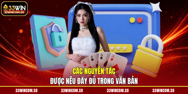 Các nguyên tắc được nêu đầy đủ trong văn bản